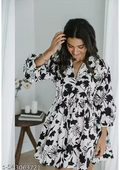 Summer Kurti for Women | Printed Rayon A-Line Kurti | Knee Length