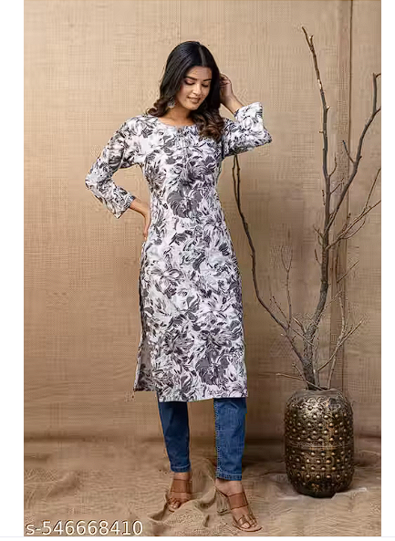 Combo Cotton Kurti For Women - Pack of 2