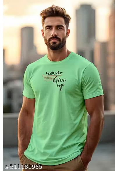 Men's Cotton T-Shirt Combo - Pack of 8 (Assorted Colors)
