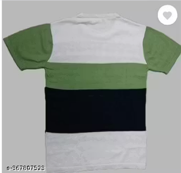 Men's Half Sleeve Printed T-Shirt | Regular Fit Multicolor Tshirt